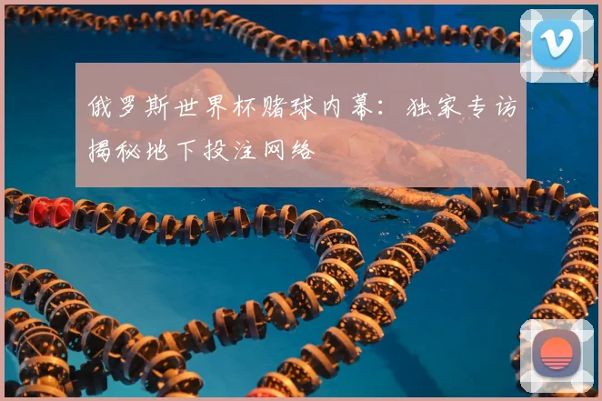 俄罗斯世界杯赌球内幕:独家专访揭秘地下投注网络