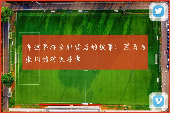年世界杯分组背后的故事：黑马与豪门的对决序章